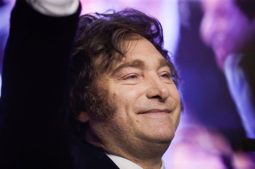 하비에르 밀레이 아르헨티나 대통령. /로이터 연합뉴스