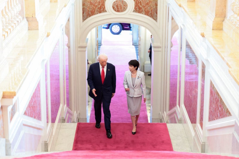 오타니 경기 함께 보느라 회담 8분 늦어