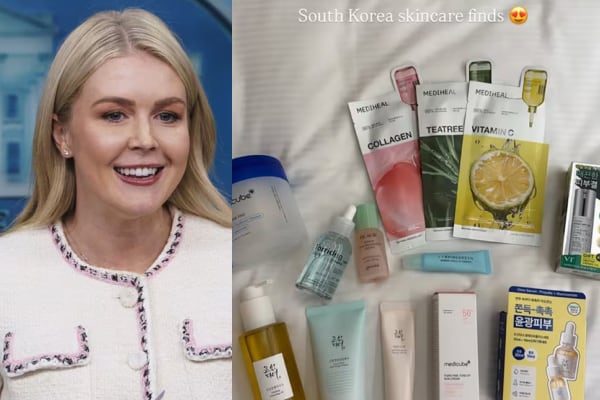 캐롤라인 레빗 백악관 대변인, 그가 29일 인스타그램 스토리에 올린 사진. /EPA연합뉴스, 인스타그램