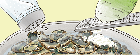 [리빙포인트] 굴 씻을 때 무즙