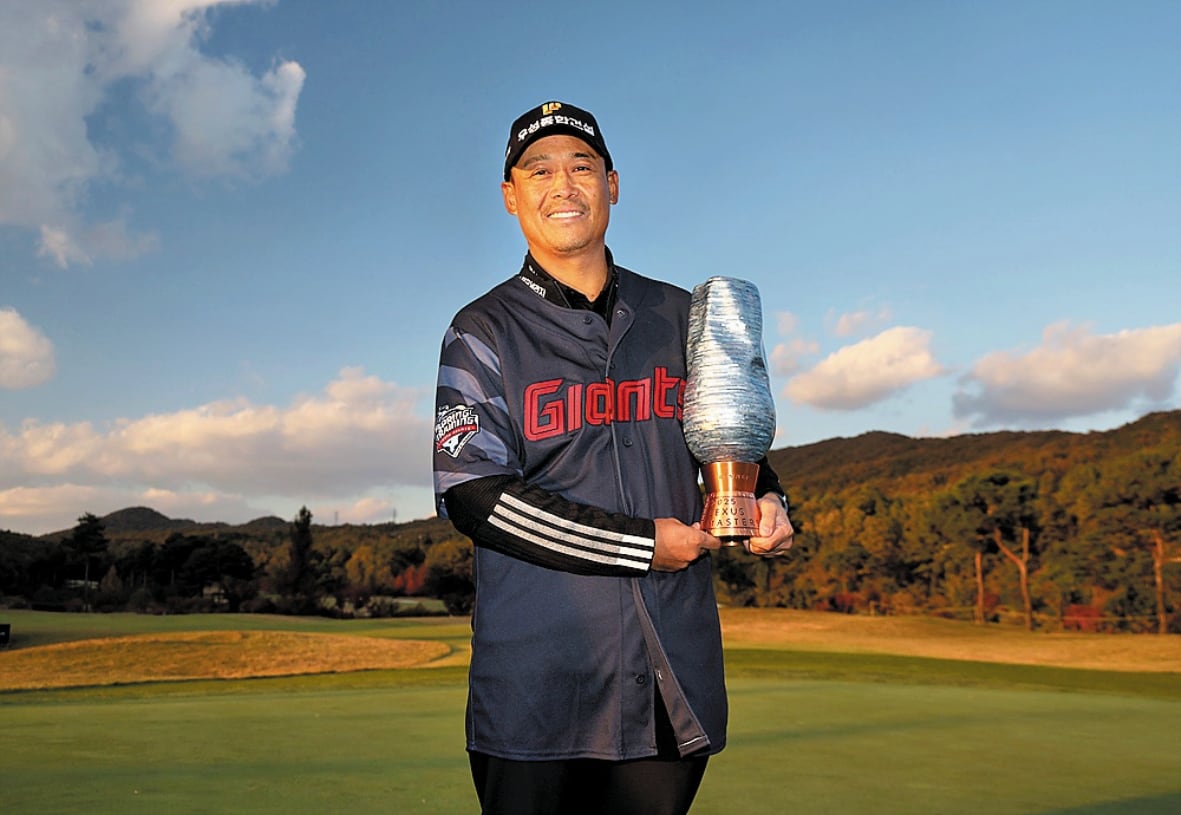 ‘미스터 롯데’ 김용희 아들 김재호, 17년 만에 KPGA 우승