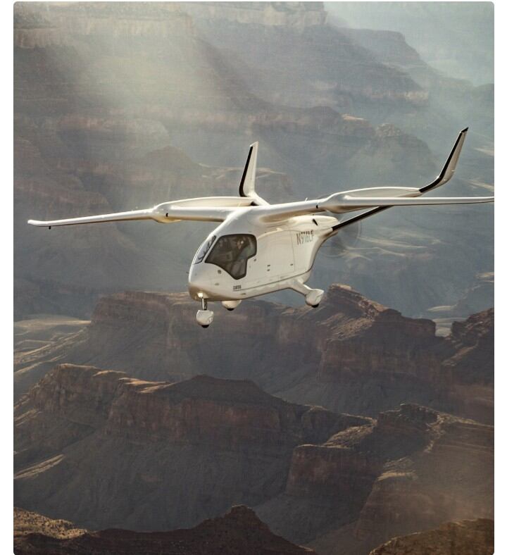 베타의 수직이착륙 항공기. /베타 테크놀로지 홈페이지