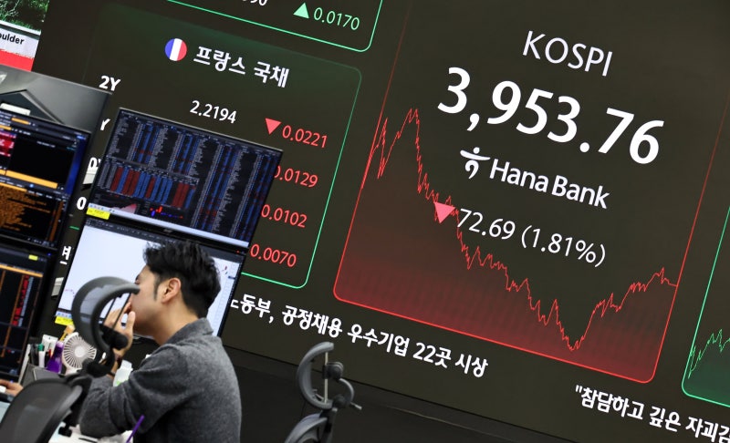 “코스피 6000도 가능” 외치던 외국인들, 주간 순매도 ‘역대 최대’ ...