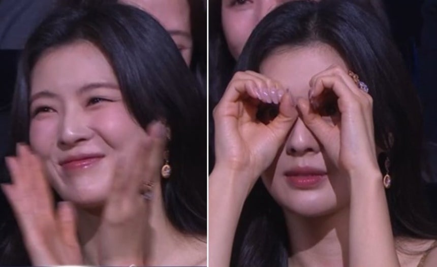 이선빈 청룡영화상서 남친 이광수 발견 후 망원경 포즈 현장 초토화 ㅋㅋ