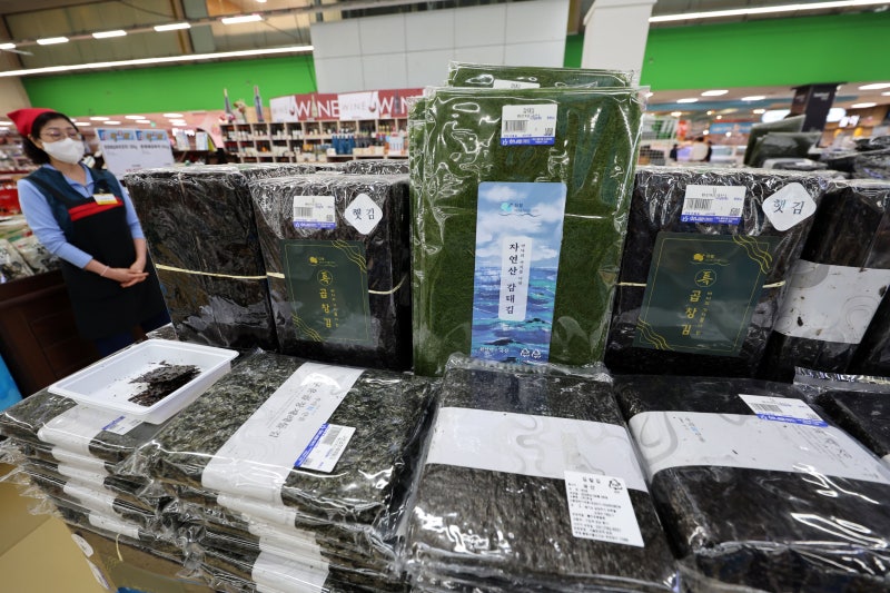 김 수출 사상 첫 10억달러 돌파…미국·일본·중국서 ‘한류 간식’ 인기