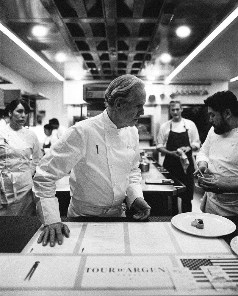 Thomas Keller and Lee Ha-sung