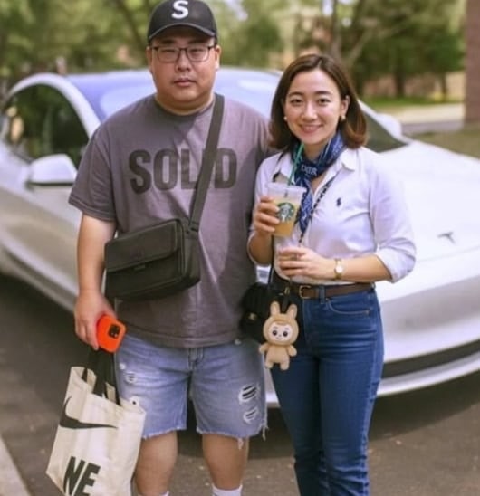 네티즌들이 온라인상에서 공유하는 '영포티' AI 생성 이미지. /온라인 커뮤니티