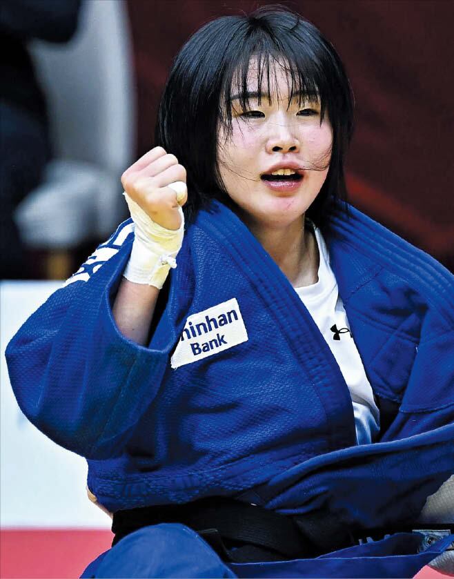 유도 허미미, 4연속 우승