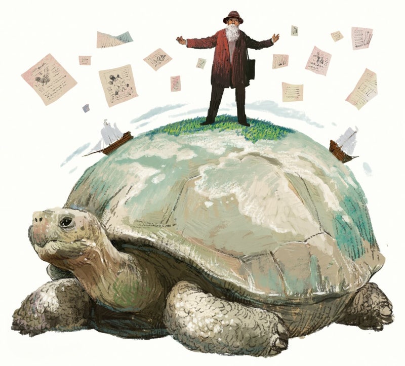 [박건형의 닥터 사이언스] 진화의 증거이자 다윈의 양식이었던 갈라파고스 거북