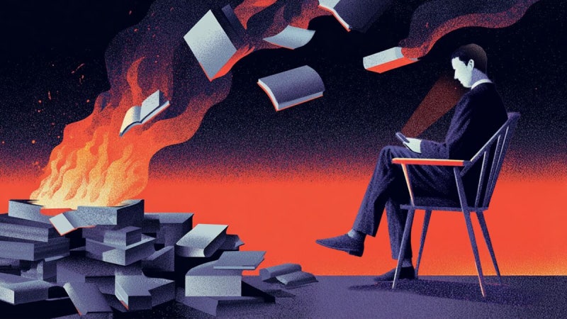 [문지혁의 슬기로운 문학생활] [20] 종이책 불태우는 사회