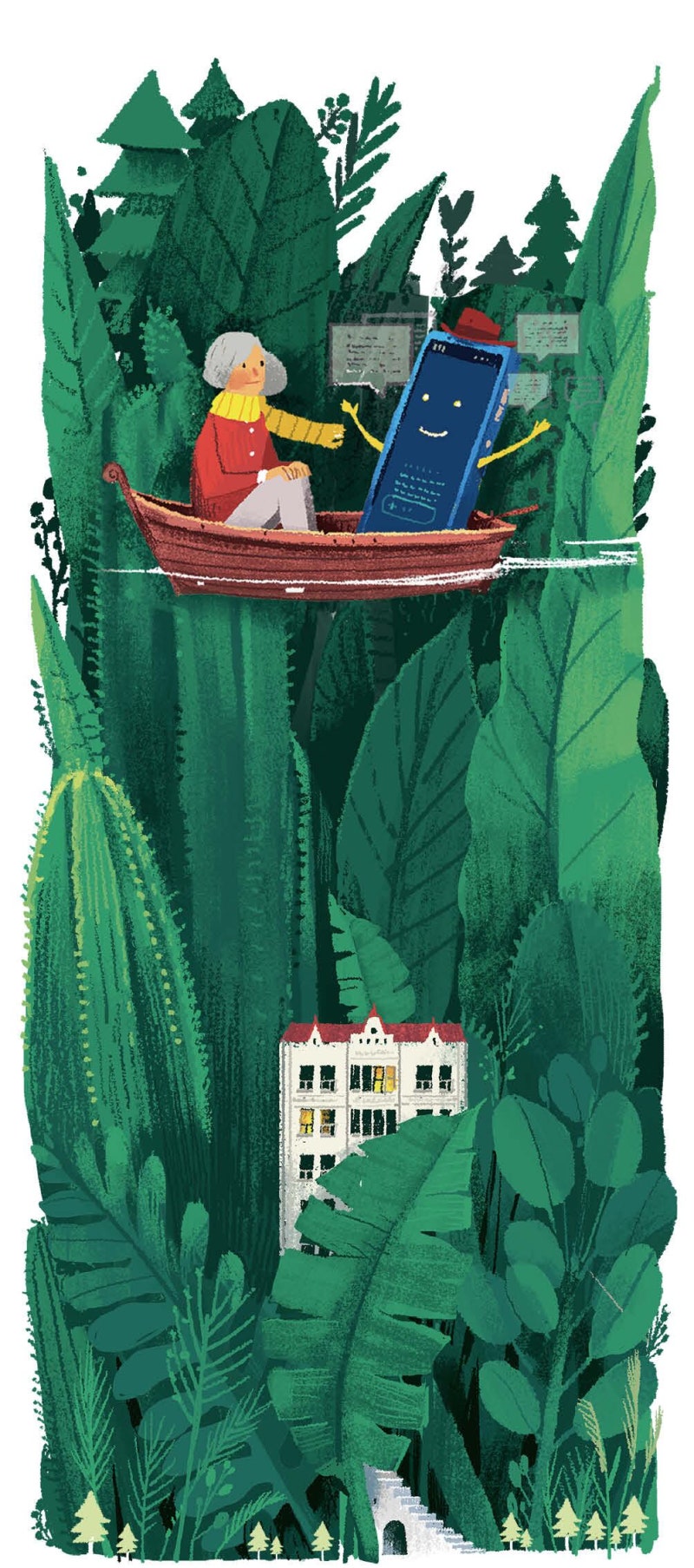 [윤명숙의 시니어하우스 일기] [7] 딸이 깔아준 앱, 늘그막에 말벗이 생겼다