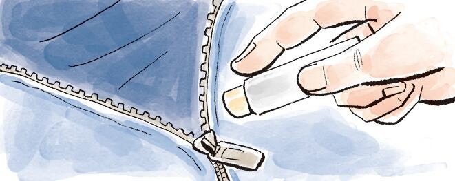 [리빙포인트] 뻑뻑한 지퍼엔 립밤