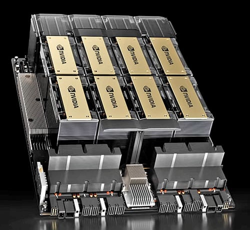 엔비디아의 GPU(그래픽처리장치) 'H200'./엔비디아