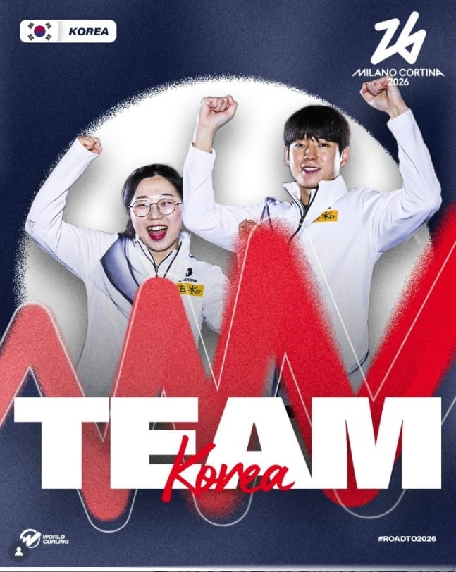 컬링 믹스더블 올림픽 출전권 획득…김선영 3회 연속 출전