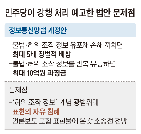 與 ‘허위 정보 근절법’ 위헌 소지… 참여연대도 “폐기해야”