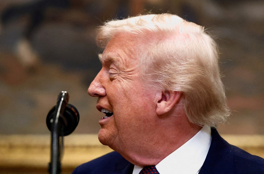 도널드 트럼프 미국 대통령./로이터 연합뉴스