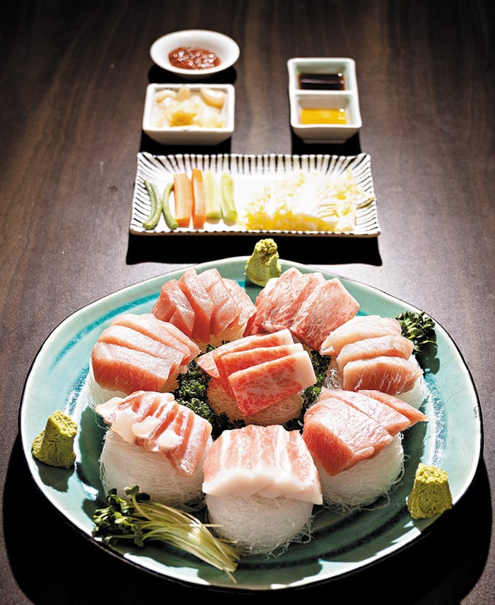 서울 강남구‘참치21’의 참치회./이경호 영상미디어 기자