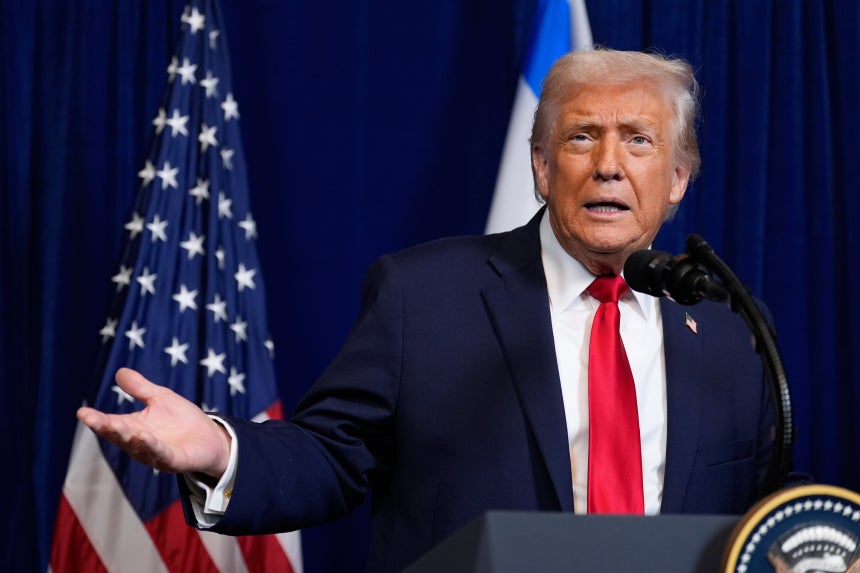 도널드 트럼프 미국 대통령 / AP=연합