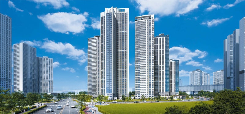 1349가구 대단지… 단지 앞엔 대규모 공원