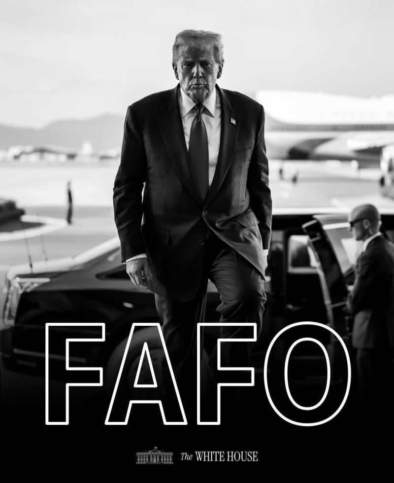 세계에 보내는 백악관의 경고 “까불면 죽는다”