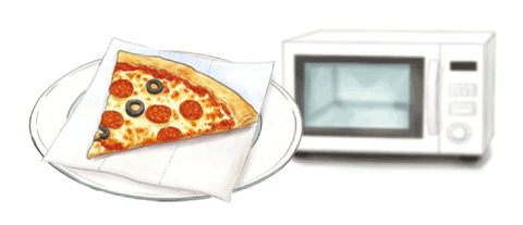 [리빙포인트] 피자 데울 땐 키친타올을