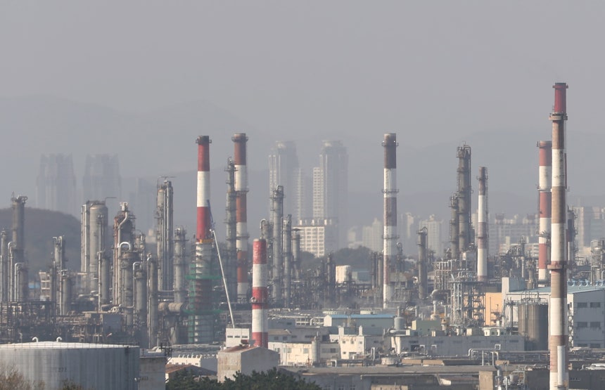 울산시 남구 석유화학공단 전경./뉴스1 
