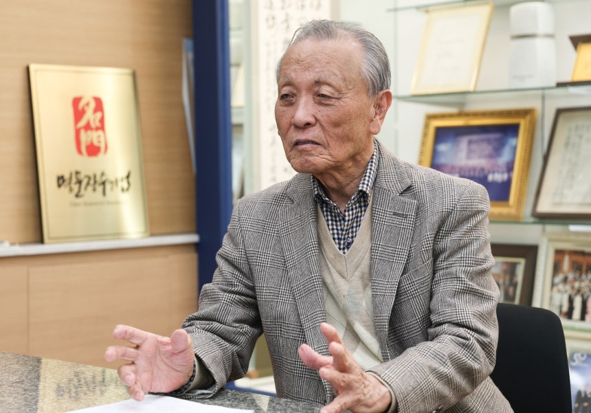 국내 설비 설계 시장의 역사를 이끌어온 하이멕 최상홍 회장은 "우리와 국내 데이터센터를 함께 지은 글로벌 빅테크들이 '해외 프로젝트도 같이하자'며 러브콜을 보내고 있다"고 말했다./고운호 기자