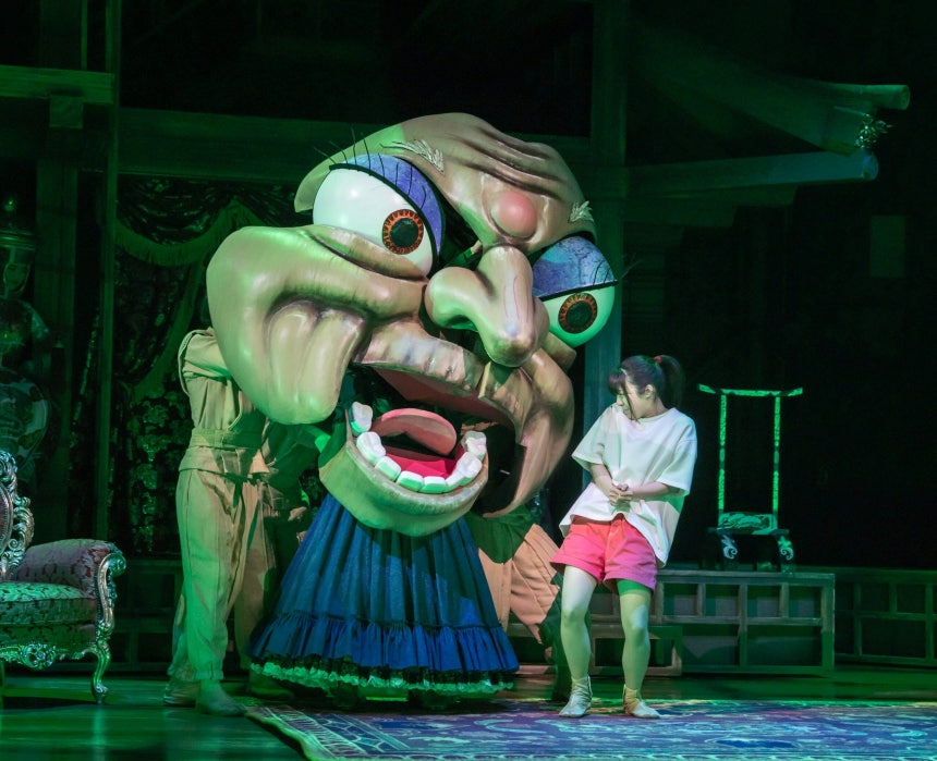 공연 '센과 치히로의 행방불명'./사진가 요한 페르손,퍼핏 디자이너 토비 올리에 홈페이지