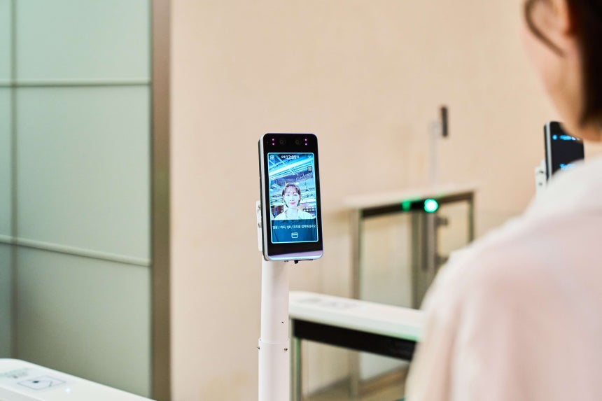 현대차·기아 로보틱스랩의 Facey(페이시) 안면인식 기술./현대차그룹