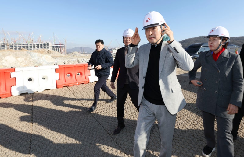 장동혁 대표 공사현장 방문