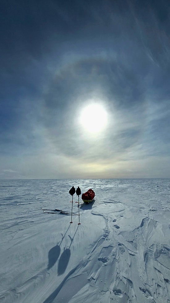 햇무리가 보내는 신호
