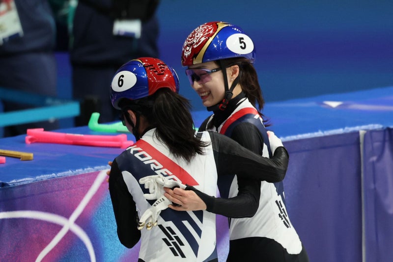 심석희 밀고 최민정 역전... 쇼트트랙 3000m 결승행