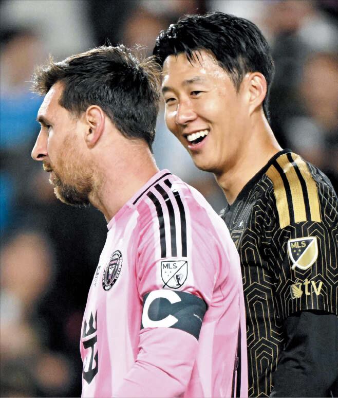 손흥민, 메시 앞에서 1도움