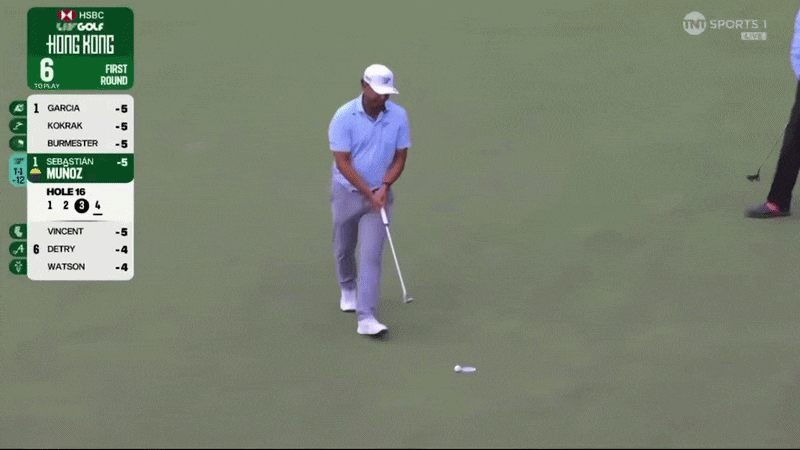 홀까지 1cm… 이걸 못 넣었다