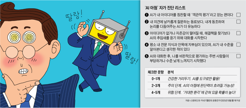 [강양구의 블랙박스] ‘AI 아첨’이 만드는 달콤한 환각, 40~50대가 가장 취약하다
