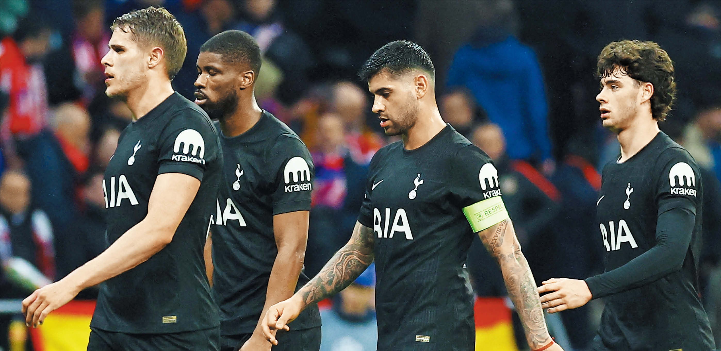 손흥민 없는 토트넘, 144년 만에 첫 6연패 수모