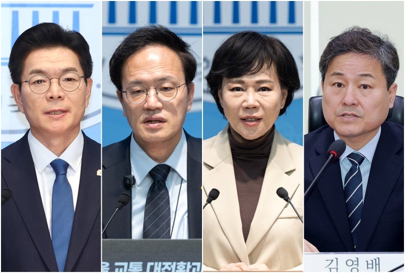 與 서울시장 후보들은 토론 횟수 놓고 신경전
