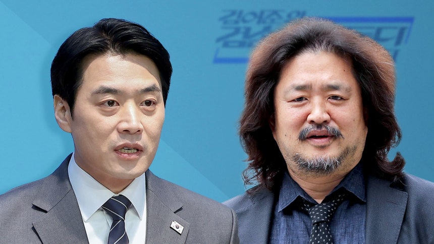 더불어민주당 친명계 한준호 의원과 친여 유튜버 김어준씨. 정부와 여당 강경파가 검찰의 수사권 존치 여부 등 검찰 개편안을 놓고 이견을 보이는 가운데, 김어준 유튜브는 지난 10일 이재명 정부와 검찰간 '공소 취소 거