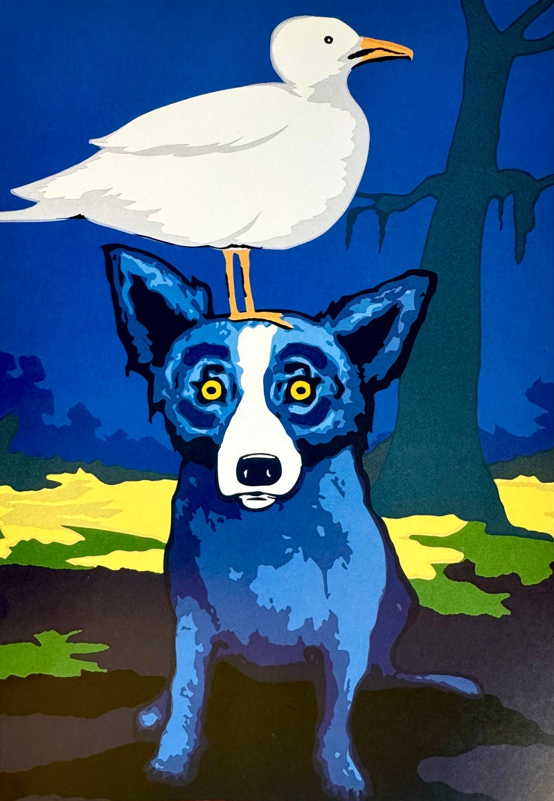 [박진배의 공간과 스타일] [331] ‘블루 독(Blue Dog)’을 그린 화가