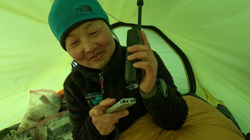 남극에서 들은 응원 메시지