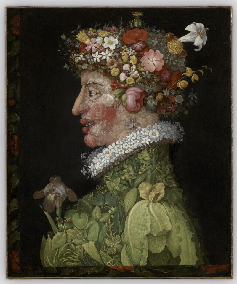 황제를 위하여… 화가는 과채를 그러모았다