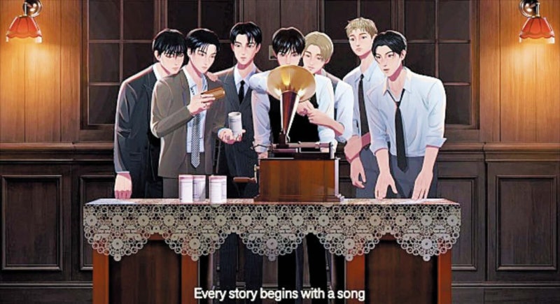 130년 전 美서 아리랑 부른 일곱 청년… BTS, 애니메이션에 새 앨범 메시지 담아