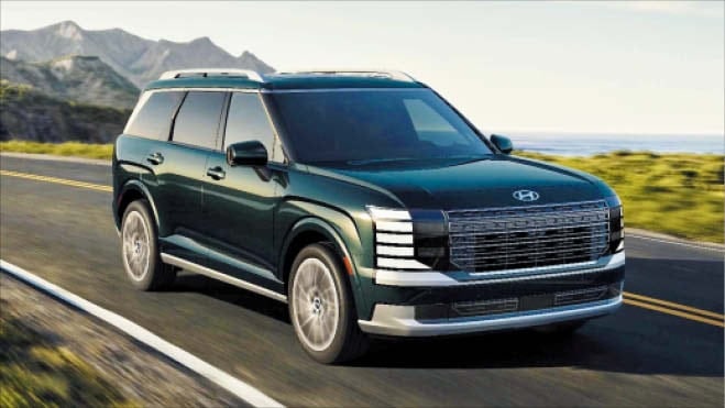 현대車 팰리세이드 일부 사양 판매 중단… 美서 전동시트 사고… 글로벌 13만대 리콜