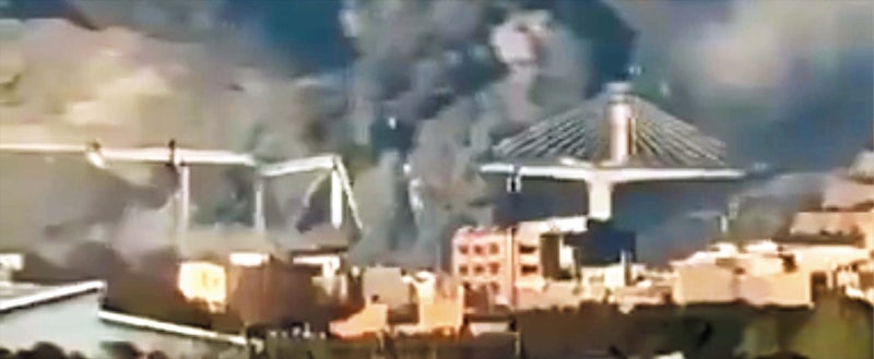 대형 교량 끊었다, 美 ‘석기시대’ 대공세