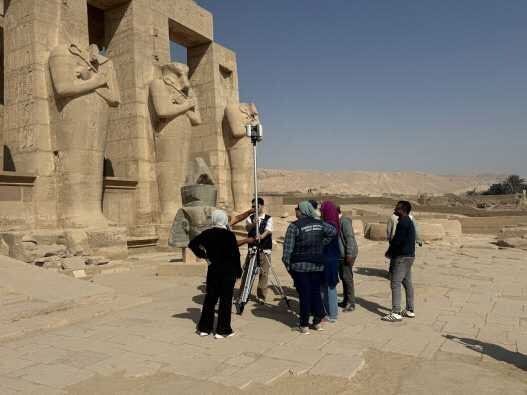 한국조사단, 이집트 람세스 2세 표식 발굴