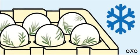 [리빙포인트] 얼음 틀에 허브 넣어 얼려보세요