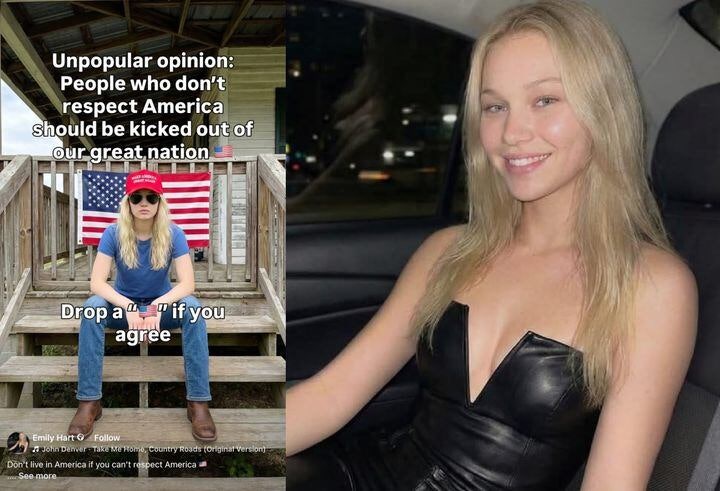 미국 보수층 낚은 ‘금발이 너무해’… ‘MAGA 걸’ 알고 보니 20대 印 남성