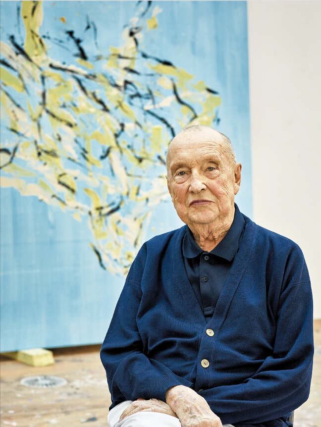 ‘거꾸로 그린 그림’ 독일 작가 바젤리츠 별세