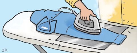 [리빙포인트] 셔츠 다림질할 땐 알루미늄 포일