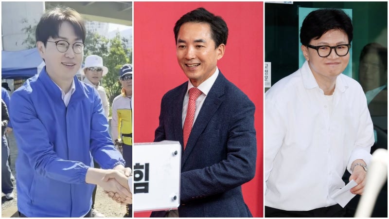 與지지율 밑도는 하정우… 박민식·한동훈 단일화 요구 커진다